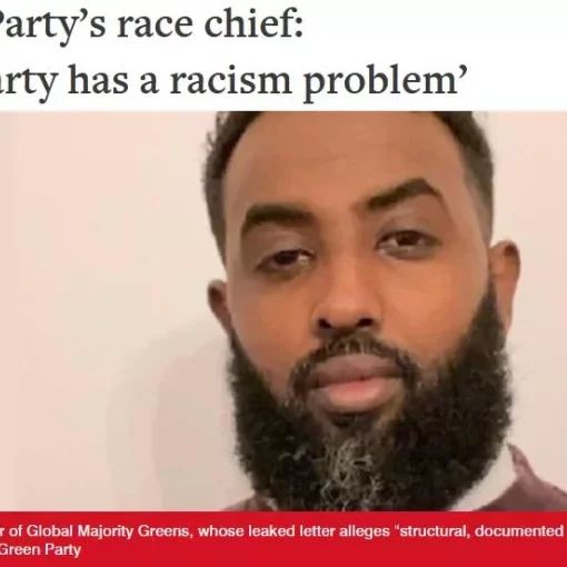 Hamza Egal - this party has a racism problem