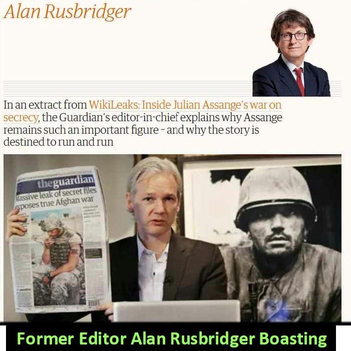Rusbridger and Guardian and Assange story